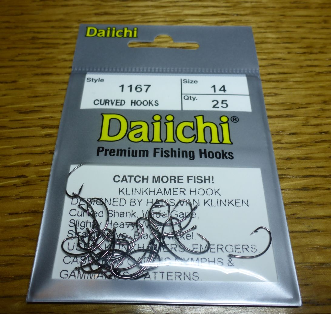 Daiichi 1167 Klinkhamer Hook - Troutlore Flytying Shop