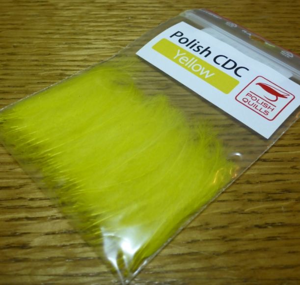 Yellow Fly Tying-Hareline Cul de Canard CDC Feathers 