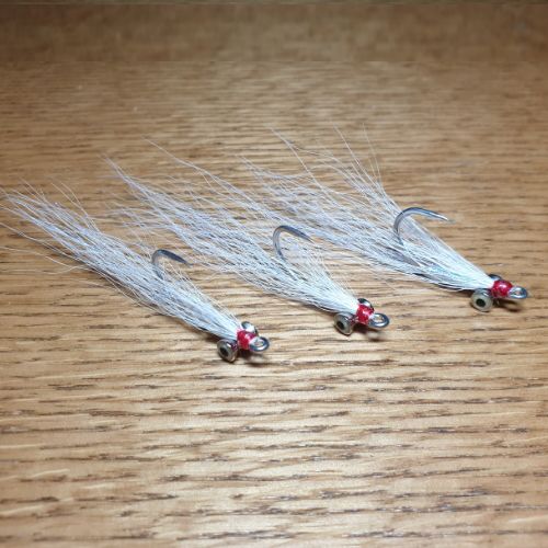 3-pack Clousers Minnow Size 1/0 Brown White Saltwater and Bass