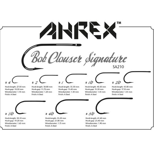 Ahrex SA210 Bob Clouser Signature Streamer Hook - Troutlore Fly Shop