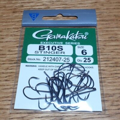 Gamakatsu B10S Big Stinger Hook - Troutlore Flytying Store